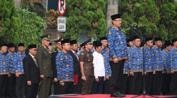 Plh. Wali Kota Bekasi Abdul Harris Bobihoe Pimpin Upacara Hari Lahir Pancasila, Tegaskan Nilai Persatuan Bangsa
