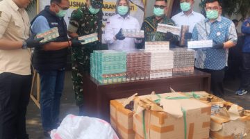 Kejari Kota Bekasi Eksekusi Pemusnahan Barang Bukti 164 Perkara Pidum dan Pidsus