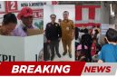 Foto: kolase beberapa foto dugaan pelanggaran saat hari pencoblosan di Desa Kamangta, inserted photo: Asisten I Bidang Pemerintahan & LI-TIPIKOR Sulawesi Utara.