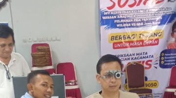 ‎Usung Tema ‘Berbagi Terang’, PELPRIP GPdI Wilayah VII Jabar Bagikan Kacamata Gratis di Tambun