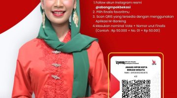 Satu Vote Anda Bisa Antar Arin Jadi Mpok Kota Bekasi 2026