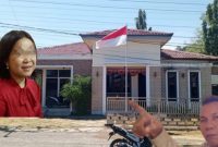 Foto: Kantor Bawaslu Kabupaten Minahasa Selatan, inserted photo: Ketua ASKAINDO Sulut (kanan), ketua Bawaslu Minsel (kiri)