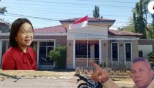 Foto: Kantor Bawaslu Kabupaten Minahasa Selatan, inserted photo: Ketua ASKAINDO Sulut (kanan), ketua Bawaslu Minsel (kiri)